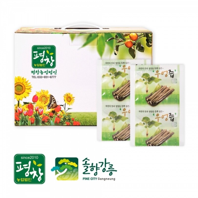 평창농업법인,[㈜평창농업법인] 토종 우엉즙 (120mlx50팩)